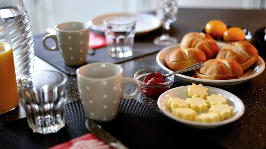 Ontbijten tijdens een rustigere ochtendspits