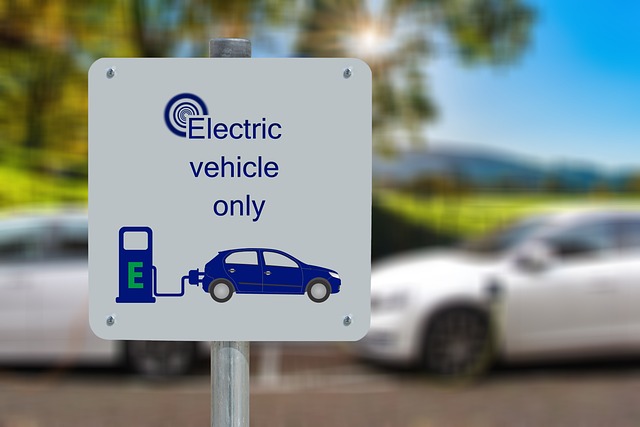 Electric vehicle only - oplaadpunt elektrische voertuigen